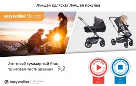 Easywalker Harvey «Лучшая коляска» и «Лучшая покупка»!